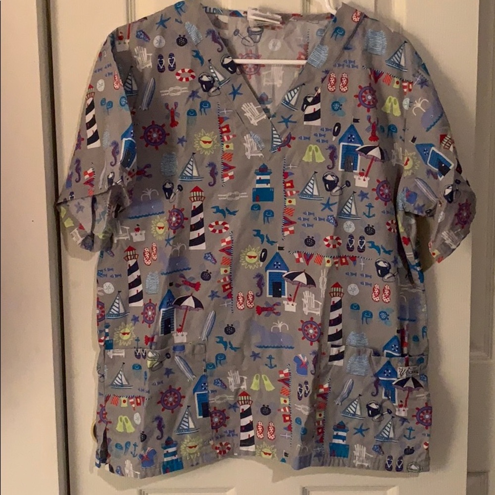 UA Scrub Top, Size S